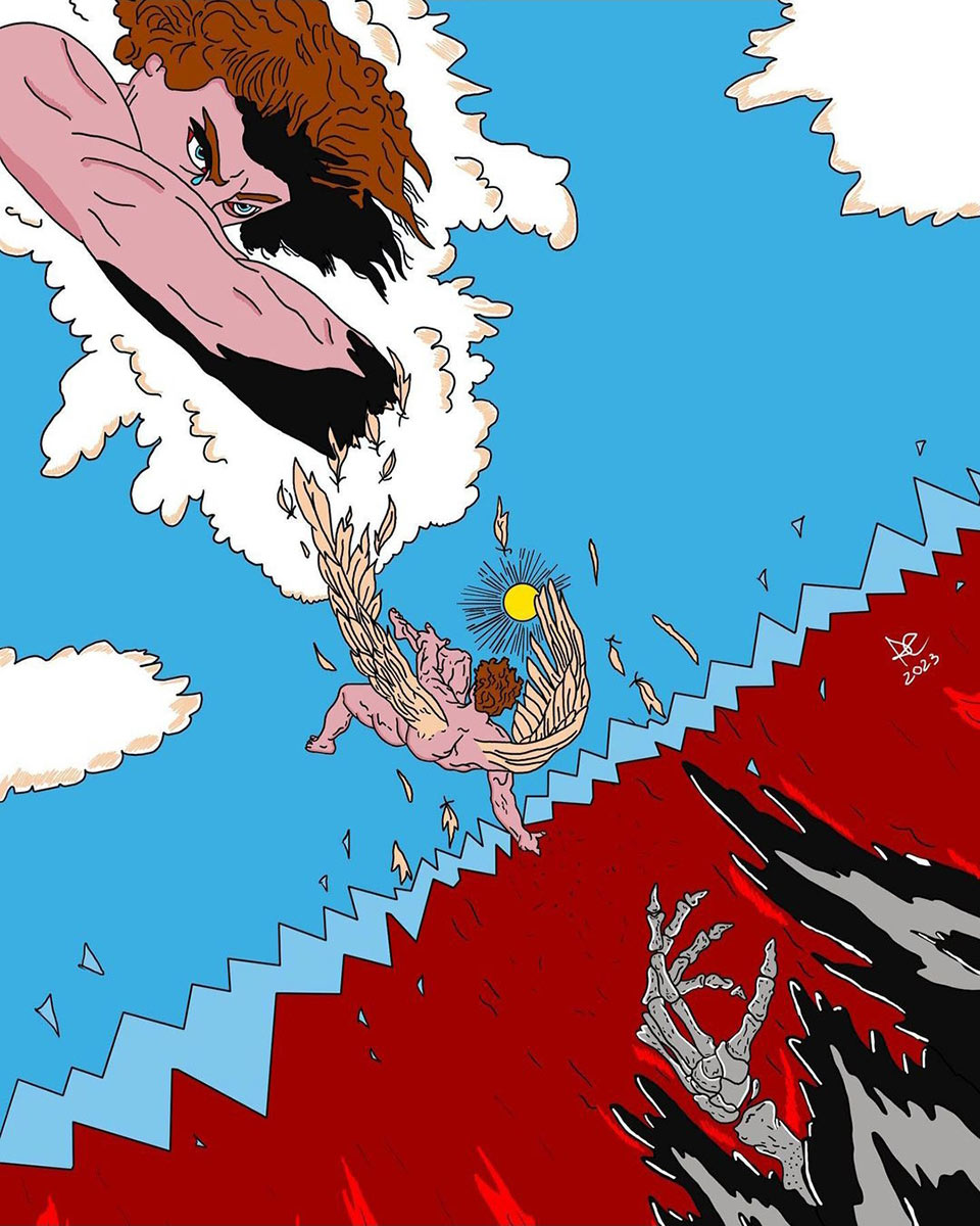 Decisions-Domenico_Carraturo Vendita online opera dal titolo “Decisions” realizzata dall'artista contemporaneo Domenico Carraturo (Domcarry_art)